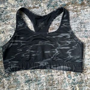 NIKE PRO Black Camouflage Sports Bra